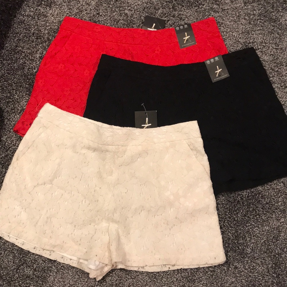 Lace Shorts set of 3
